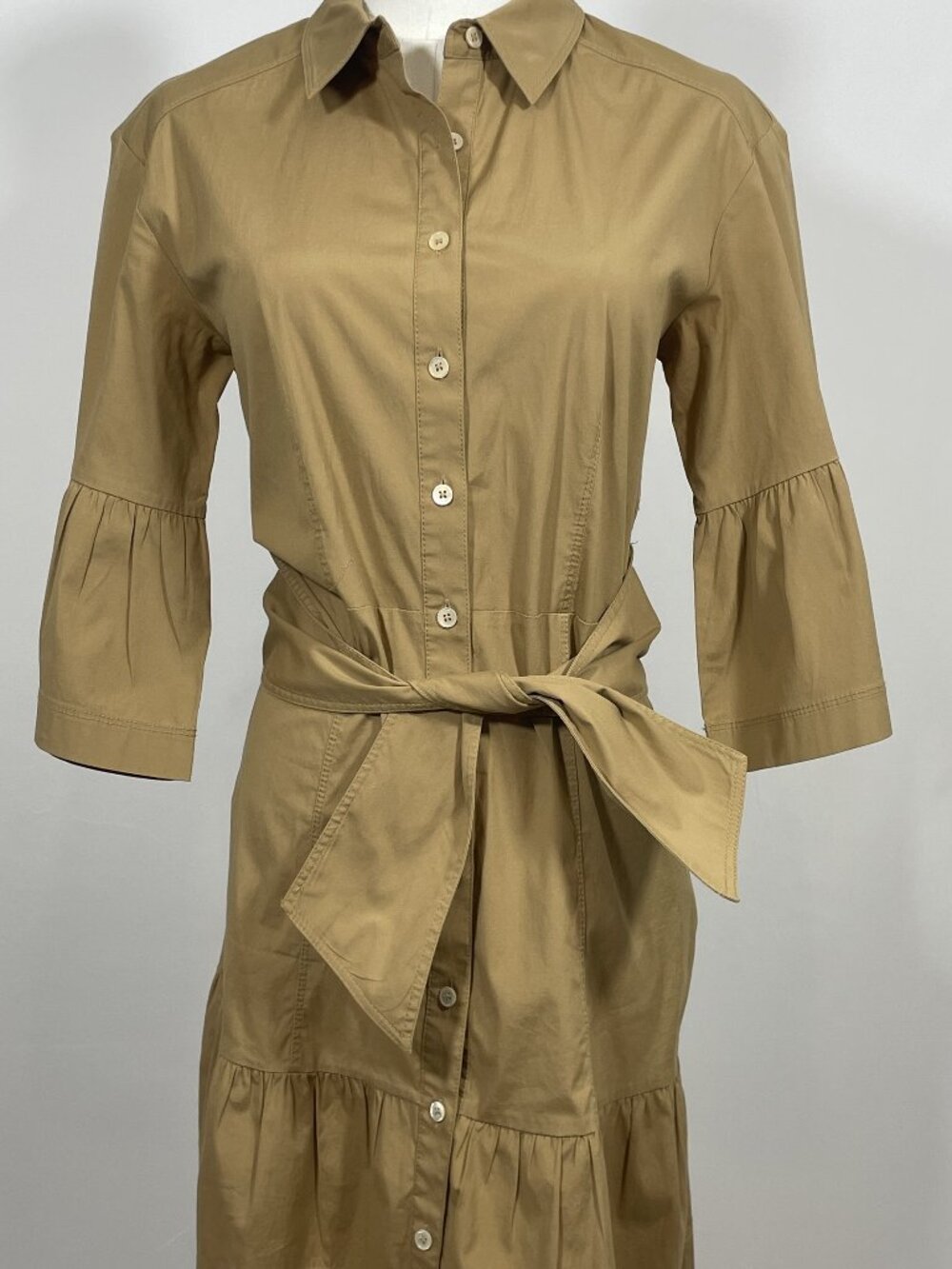 Veronica Beard Luriane Bell Sleeve Mini Dress